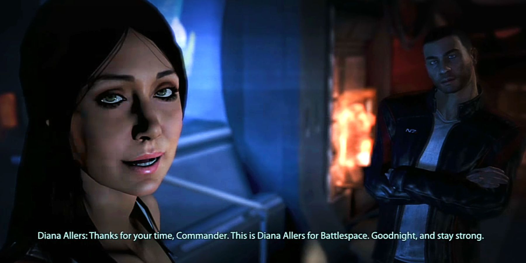 Mass Effect 3 How to Romance Diana Allers
