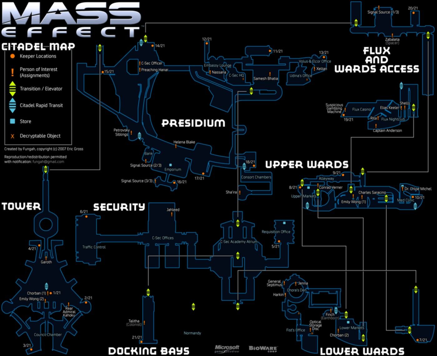 Mass Effect Every Keeper Location on the Citadel (& How to Scan Them)