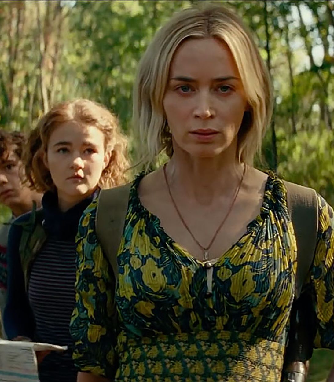 Emily Blunt and Millicent Simmonds in A Quiet Place Part II.