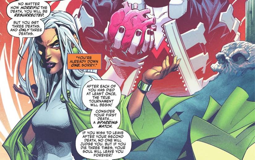 Robin's Deadly New Tournament Has The Rules Of A Video Game