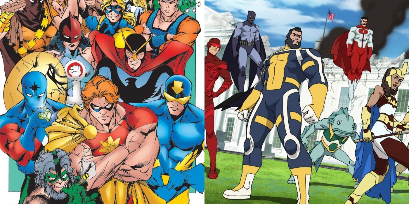 Squadron Supreme And 9 Other Obvious Homages In Comic Books