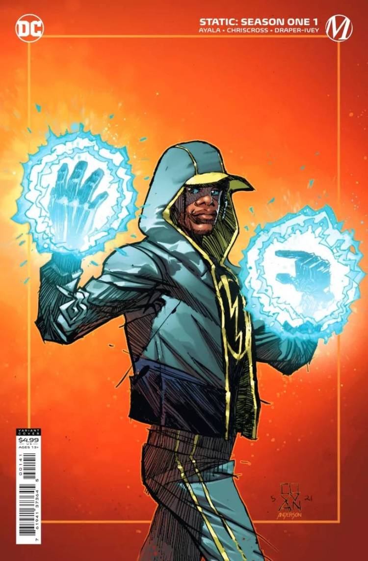 New Static Preview Showcases A Recharged Hero From DC And Milestone