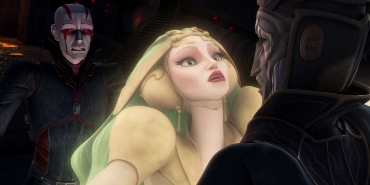 One Subtle Clone Wars Scene Secretly Sets Up A Key Legends Sith Lord & Rewrites Sith History