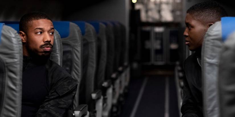 John and Greer on a plane heading to Russia