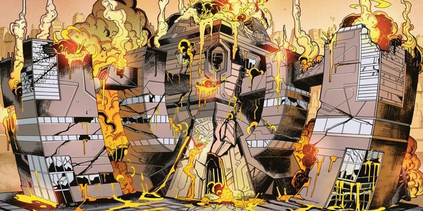 Megatron Just Killed Three City-Sized Titan Transformers