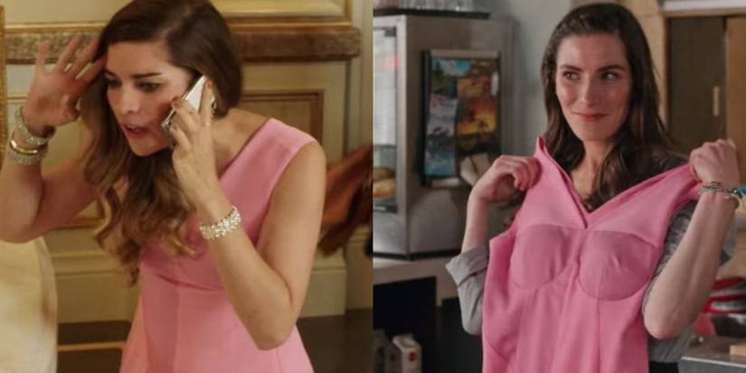 schitts creek alexis pink dress Alexis Rose Pink Dress Every Outfit S1 E1 R/SchittsCreek