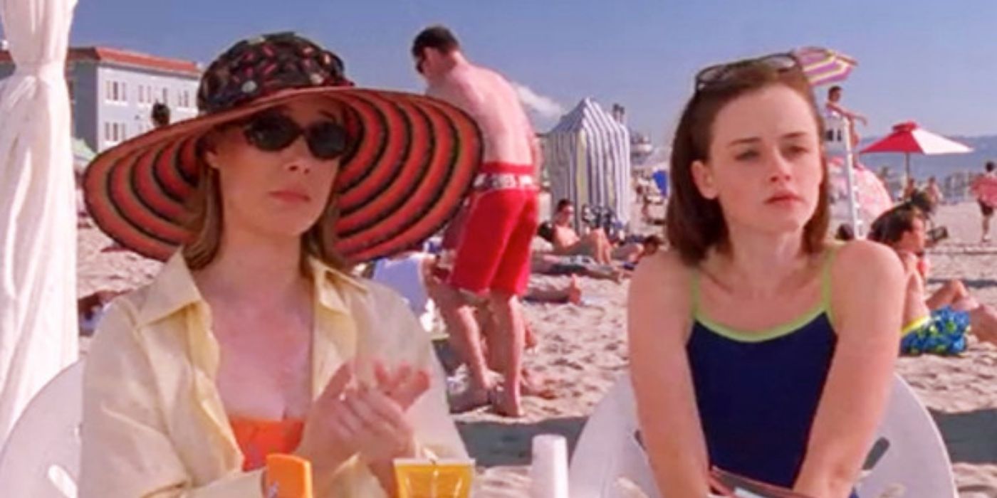 paris and rory on spring break on gilmore girls