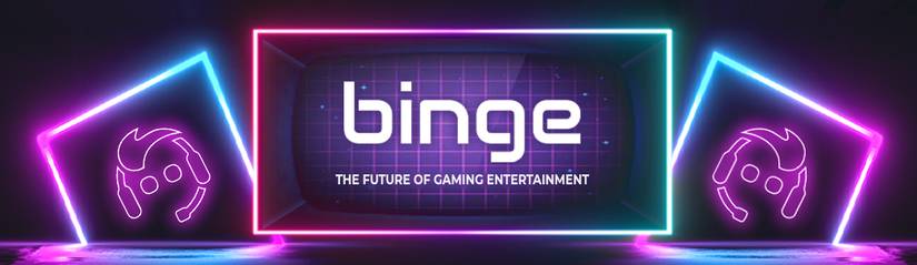 Streaming Platform Binge Debuts With Gaming Content Focus