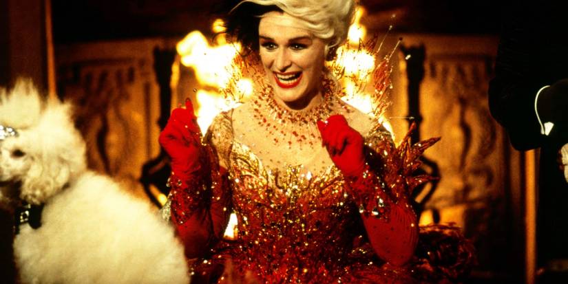 cruella bead dress Cruella de Vil