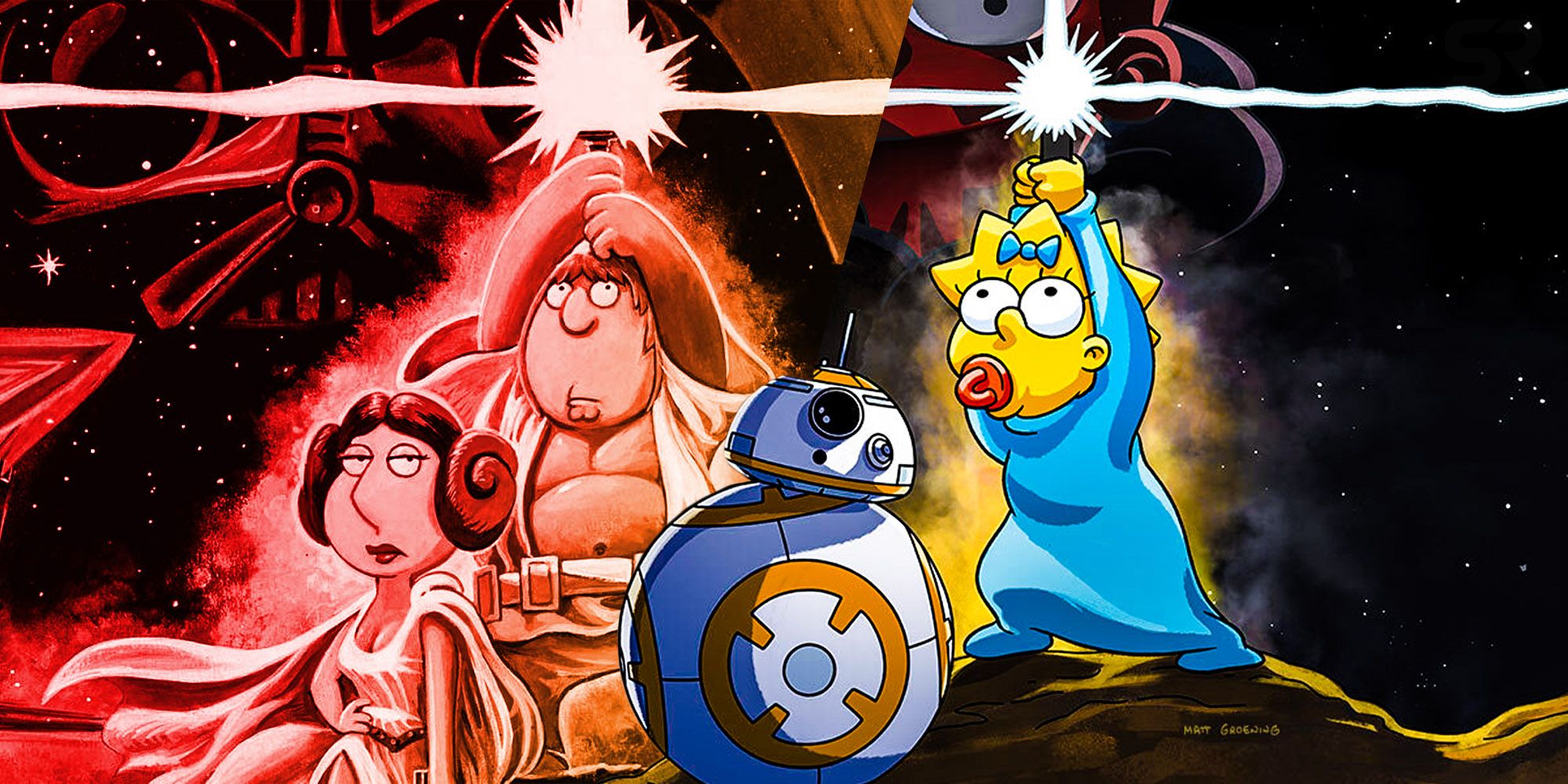 Why Family Guys Star Wars Parodies Are Better Than The Simpsons