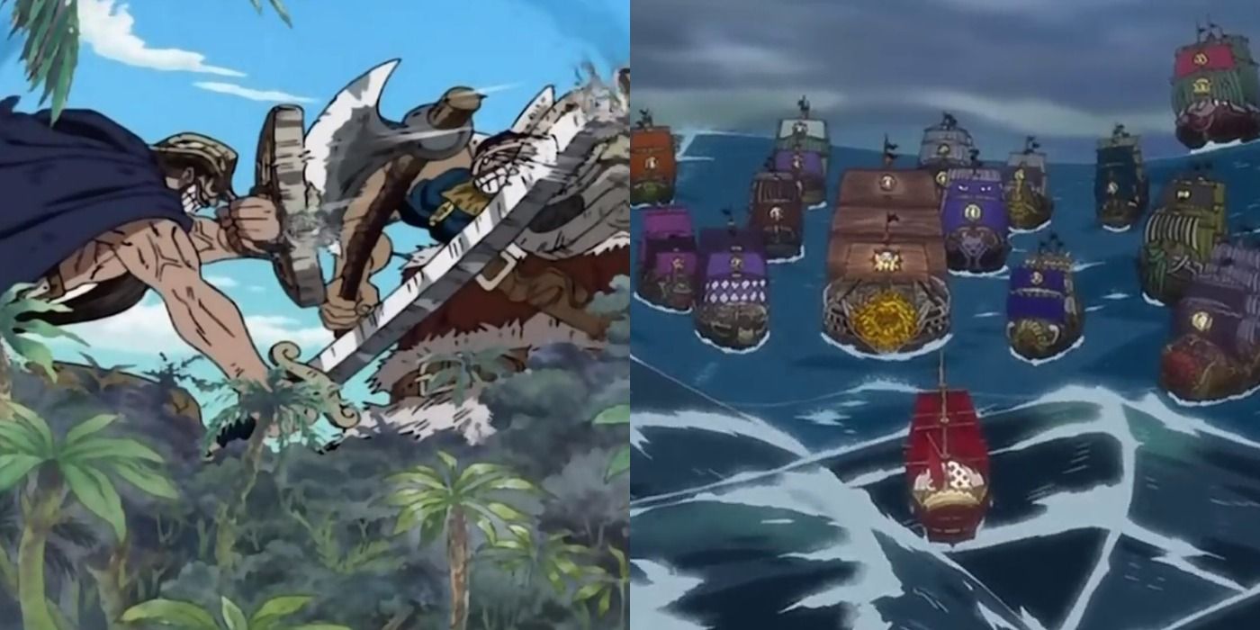 One Piece 10 Best Rivalries From The Old Pirate Generations