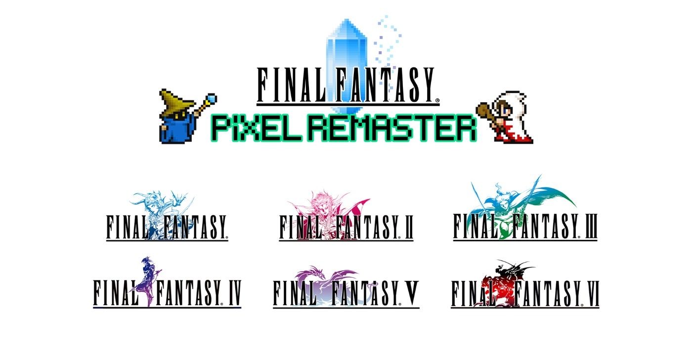How Long Each Final Fantasy Pixel Remaster Takes To Platinum
