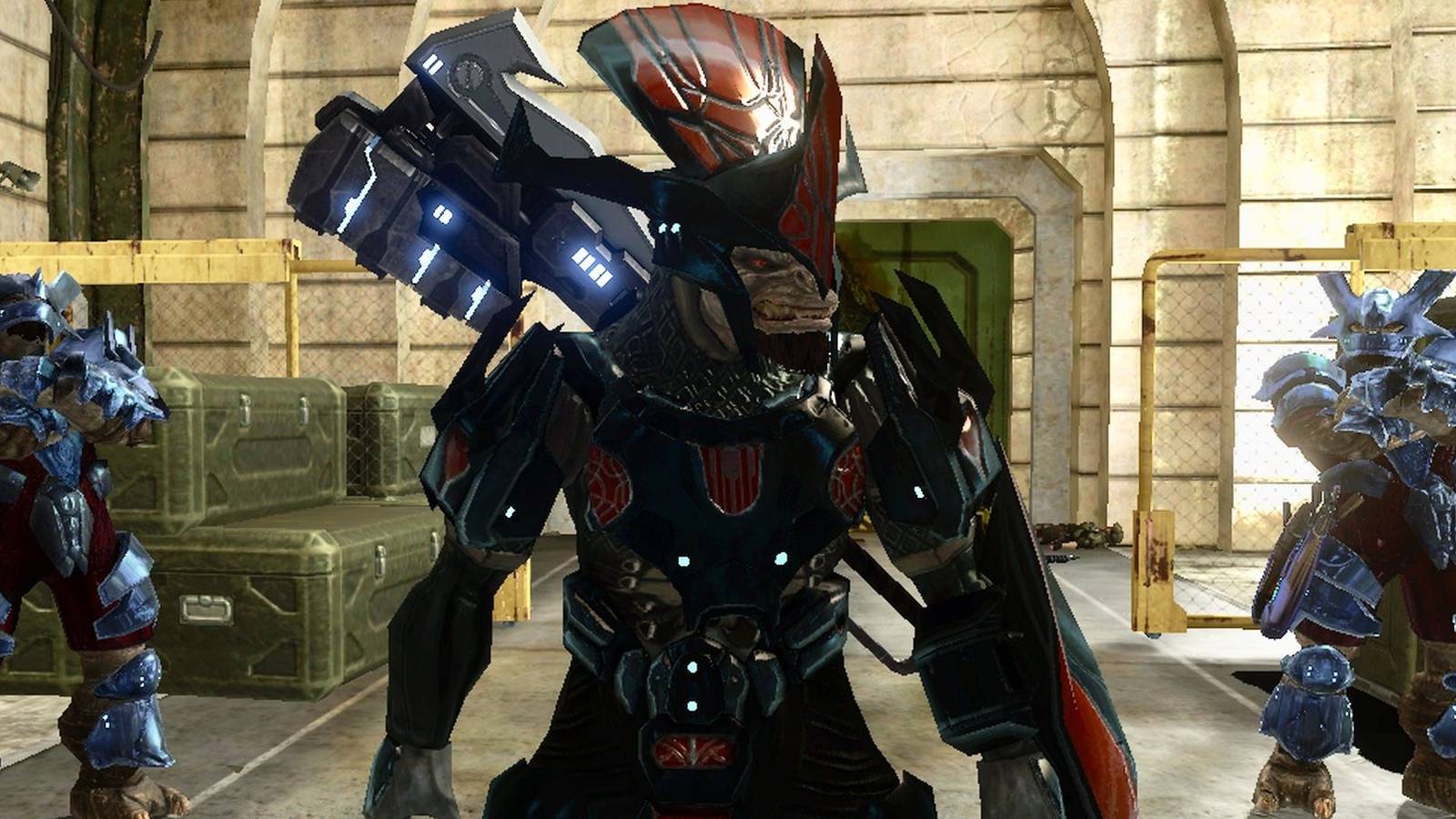 Halo 3 Brute Hammer Chieftain Loses To A Flood Infection Form