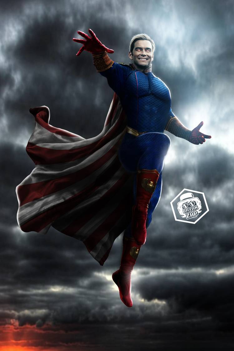 The Boys: 10 Awesome Pieces Of Homelander Fan Art