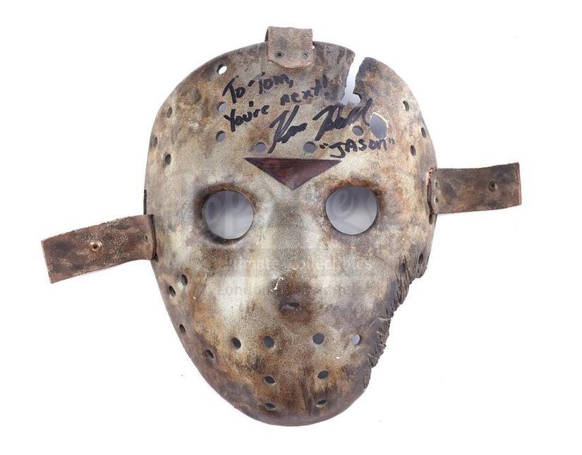 Jason Goes To Hell Movie Hockey Mask Sells For Over $200k at Auction