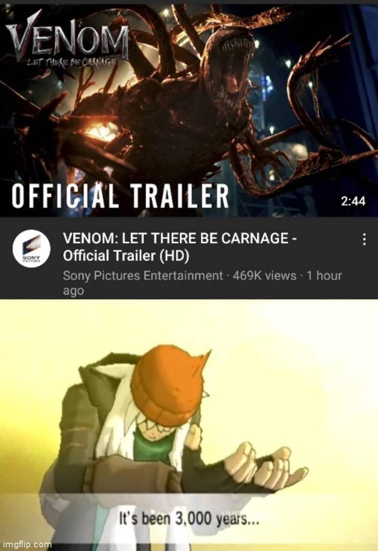 Venom Let There Be Carnage The 10 Best Memes From The Trailer Venom Let There Be Carnage The 10 Best Memes From The Trailer