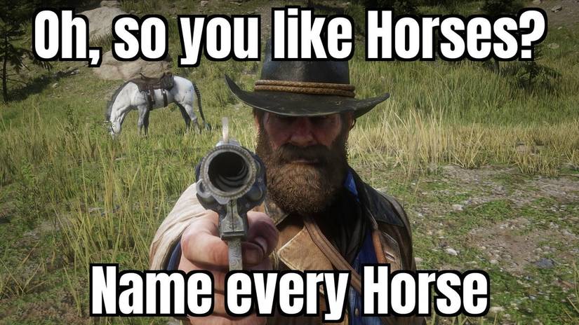 Red Dead Redemption 2: 10 Horse Memes That Are Too Funny