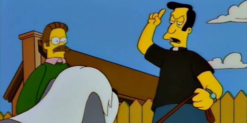 Flanders Simspons Rifle Ned Flanders Is Buff?! 10 Wild Facts You Didn't Know About The Simpsons ...