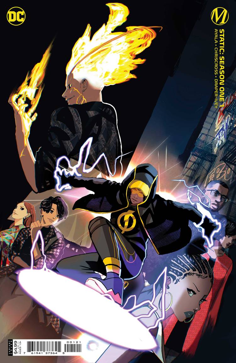 Static Fights Racist Villain Hotstreak in Milestone Reboot Debut
