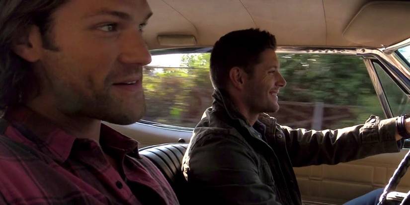 Sam and Dean Ride in the Impala Listening to Night Moves in Supernatural "Baby"