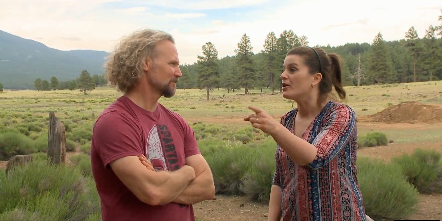 Sister Wives' Kody Brown Robyn Brown arguing