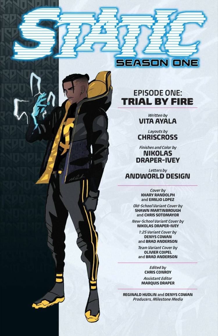 Static Fights Racist Villain Hotstreak in Milestone Reboot Debut