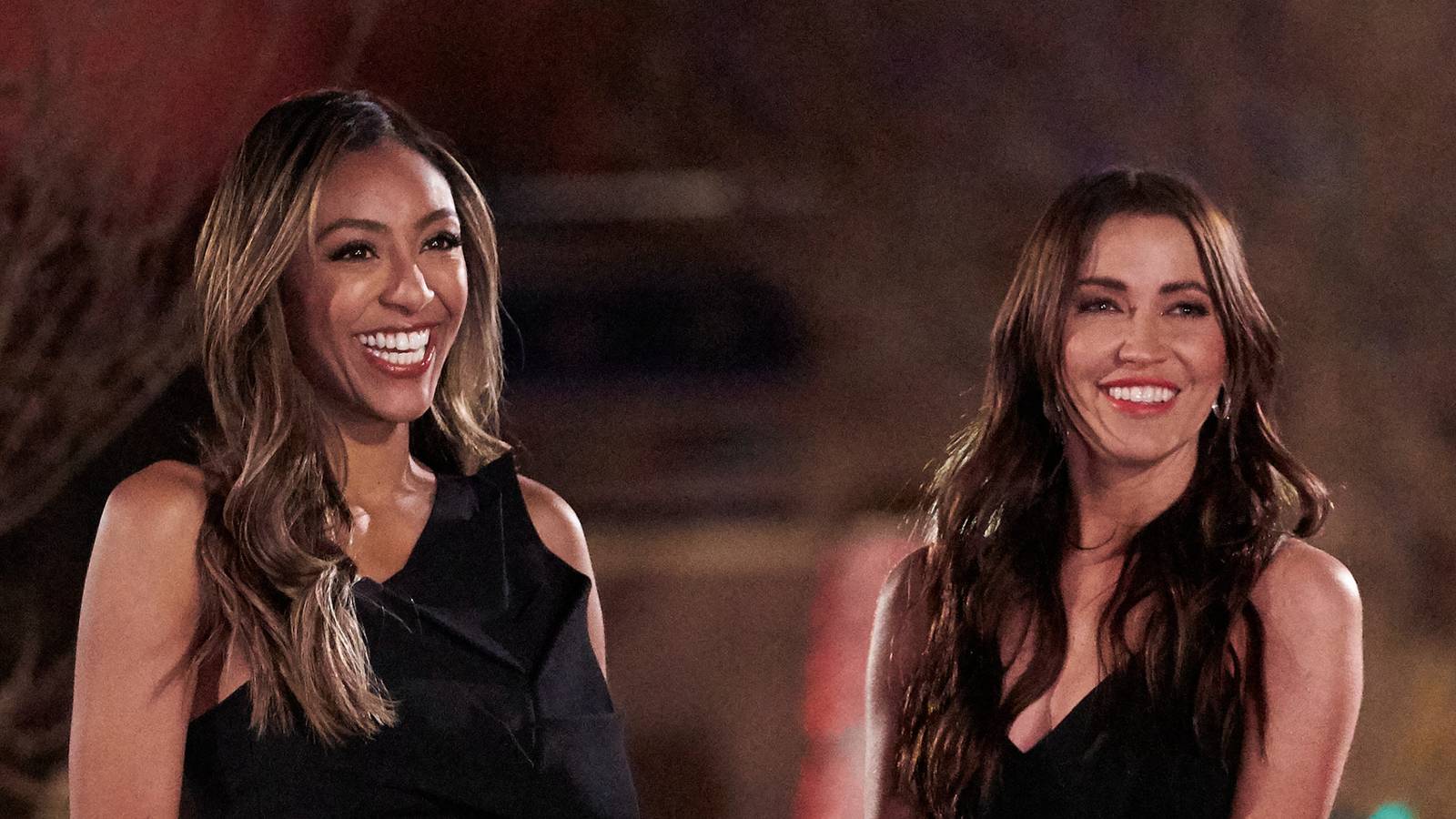 sachin and babi light blue dress The Bachelorette': Everything Tayshia Adams Wore This Season — Femestella