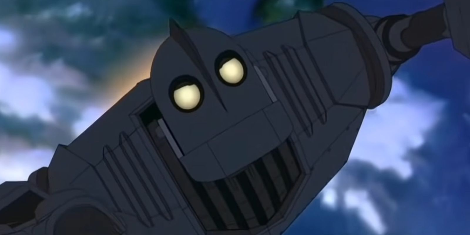 The Giant sacrificing himself in The Iron Giant