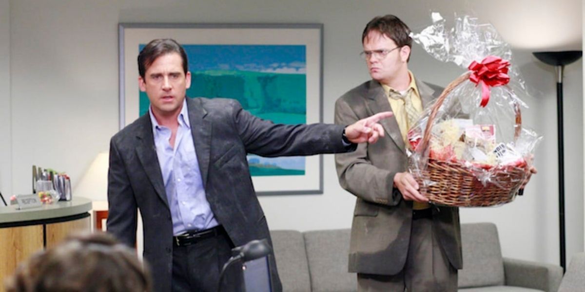 The Office Michael and Dwight Gift Basket