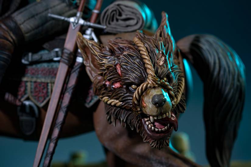The Witcher: Exclusive Looks At New, Detailed Geralt & Roach Figure