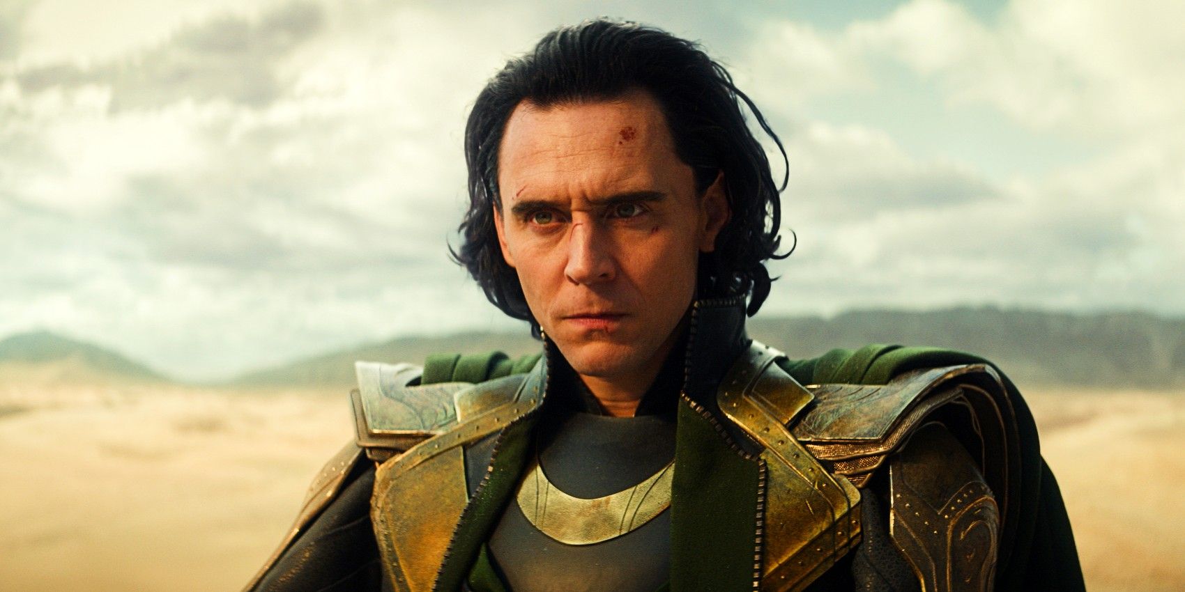 Tom Hiddleston as Loki in Loki episode 1