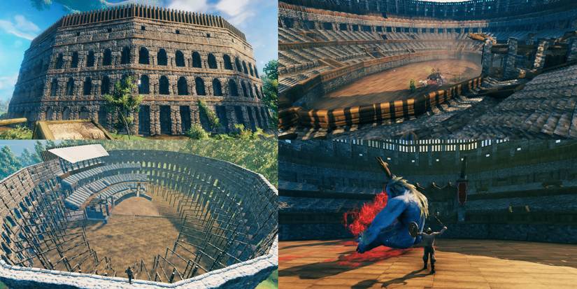 Valheim Fan Builds Massive Rome Colosseum Replica