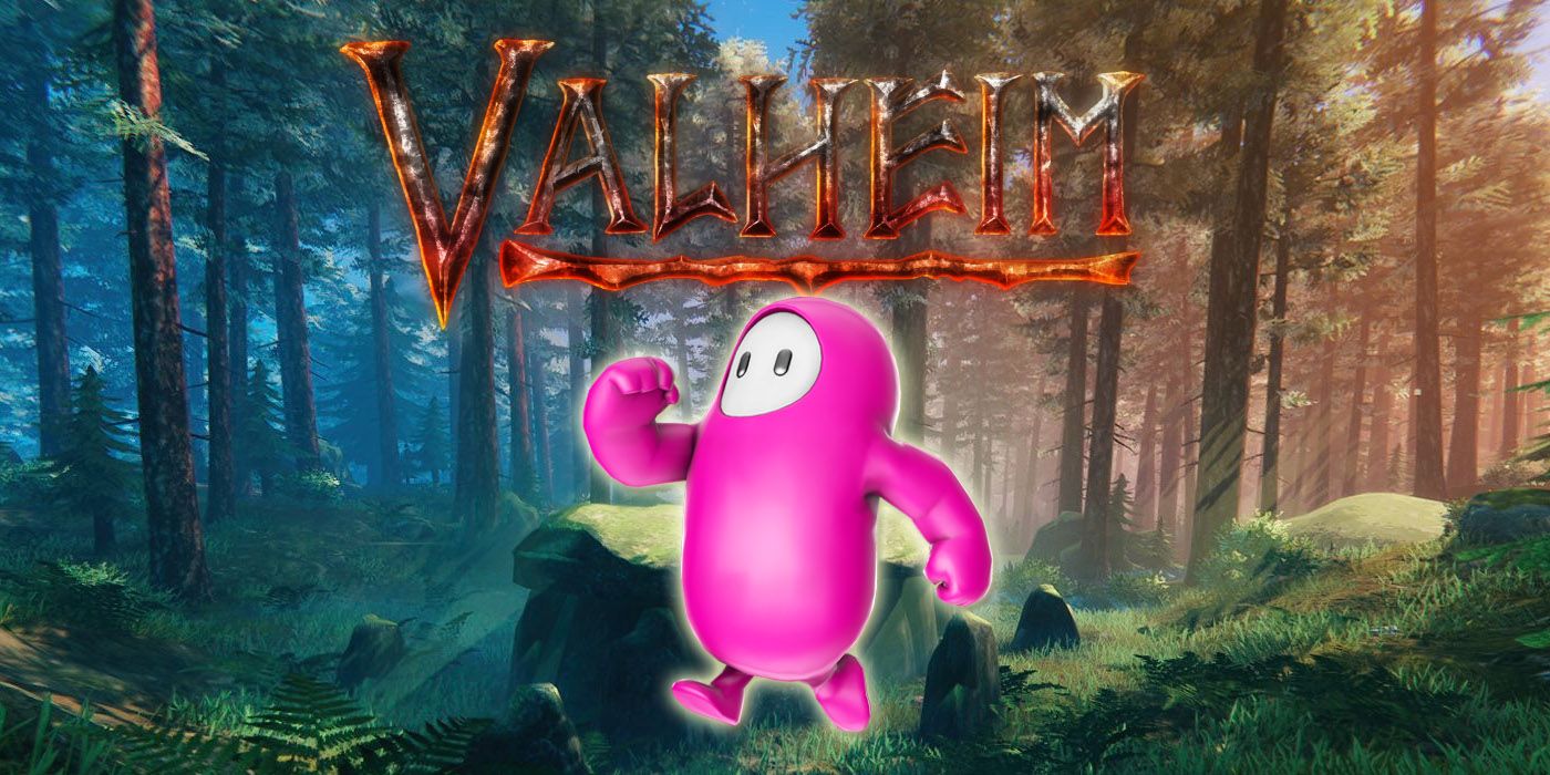 Valheim Player Builds Fall GuysStyle Obstacle Course