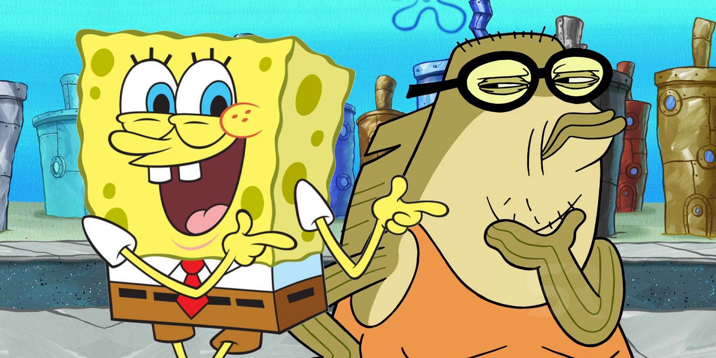 SpongeBob the Bubble Blower by ThePickleMan3 on DeviantArt, image size:1400x700