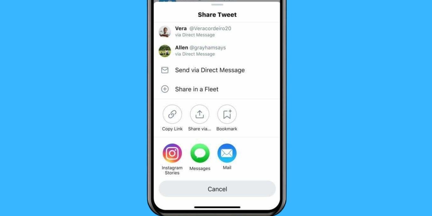 Iphone Users Can Now Share Tweets Directly To An Instagram Story