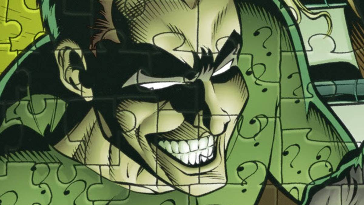 Even In Death The Riddler Puzzles Gotham