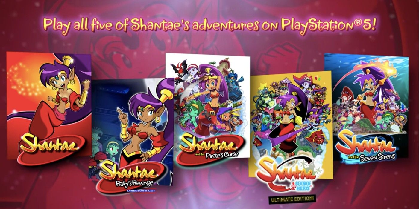 SONY - Shantae シャンティ コレクターズエディション プレイステーション5 PS5 LIMITED RUN 7 SHANTAE AND THE SEVEN SIRENS COLLECTOR'S