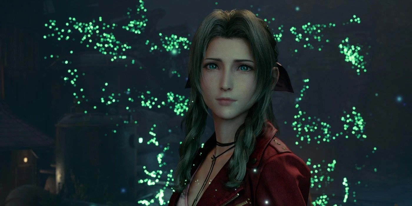 FF7 Remake Aerith Mysteries Have Been Answered In The Ultimania Guide   Aerith FF7 Remake Vision Cover 