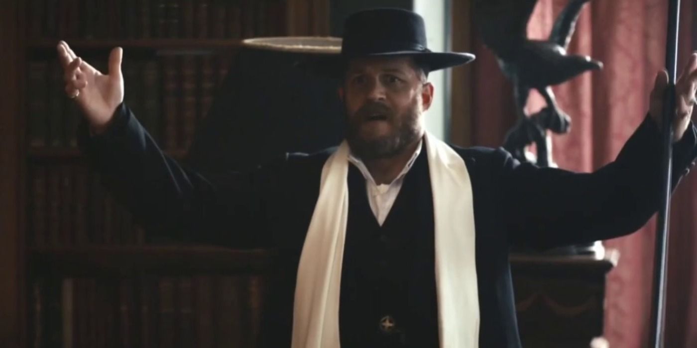 Alfie Solomons is reunited with Arthur Shelby who tries to walk away from him since the last time they met Alfie nearly killed him in Peaky Blinders