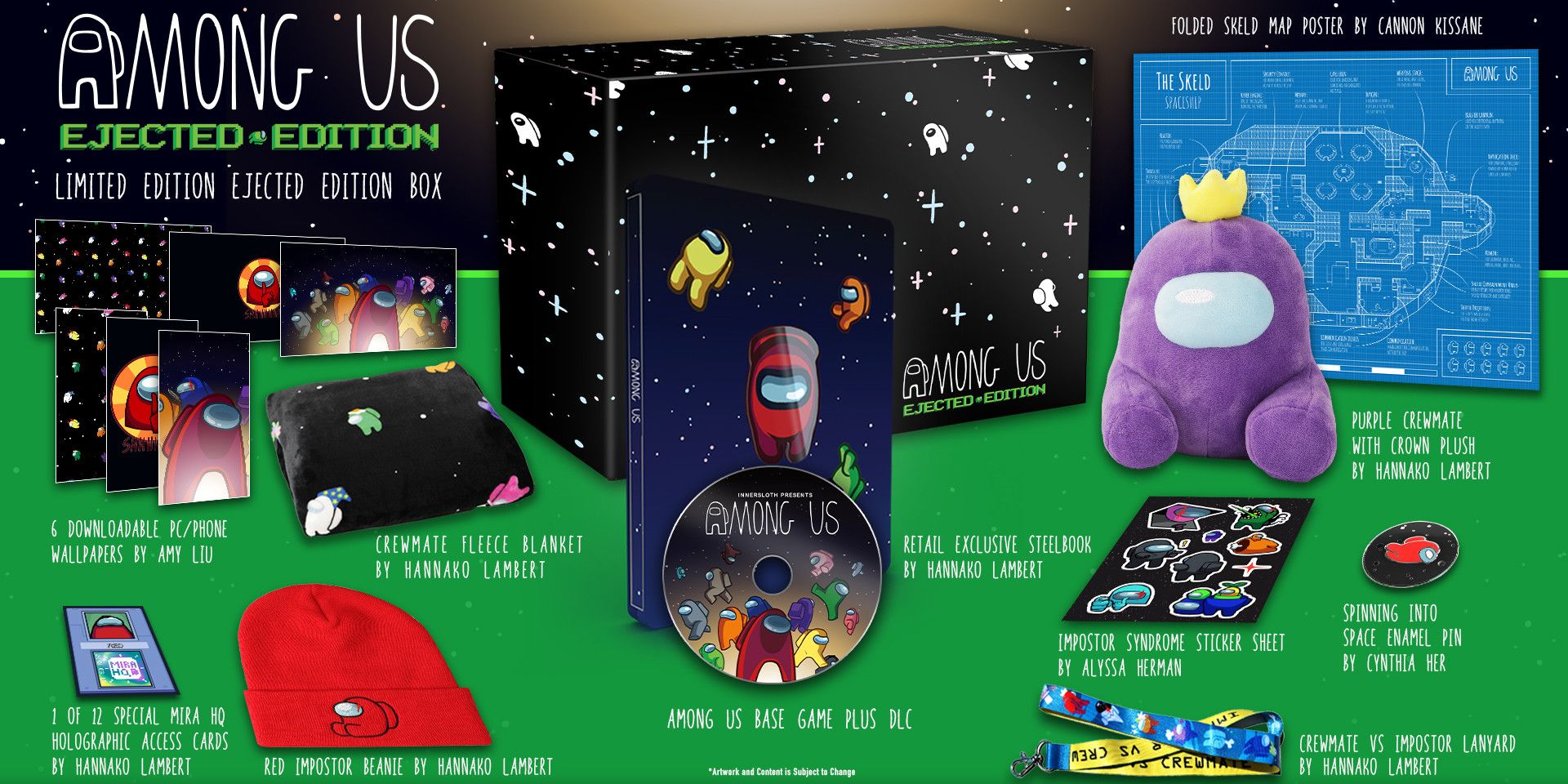 among us アマングアス COLLECTOR'S EDITION Among Us Collector's Editions Include Adorable Crewmate Plush