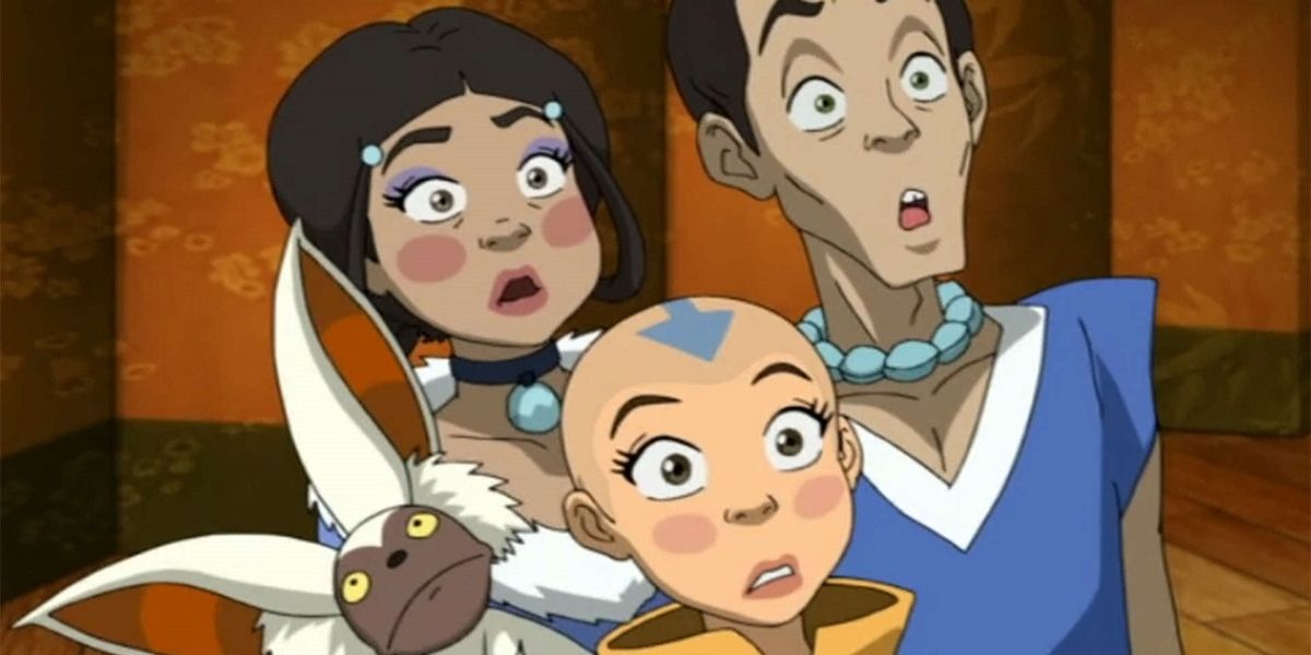 O episódio Ember Island Players forma Avatar: The Last Airbender.