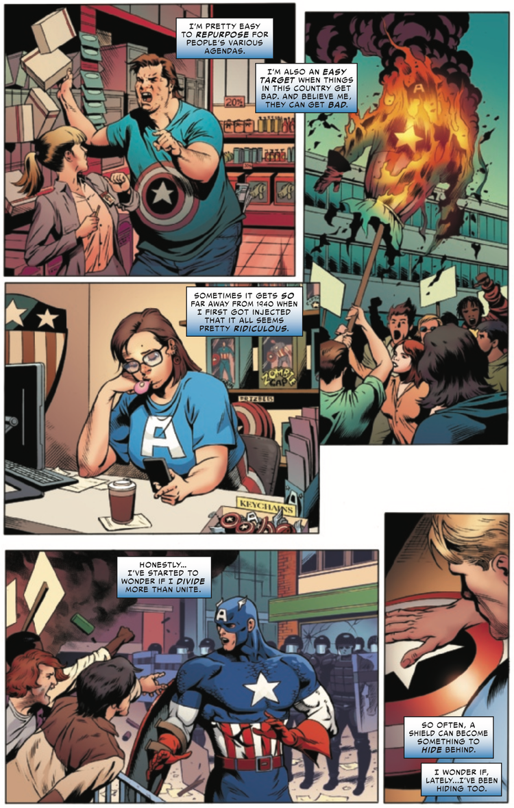 Captain America Has A Big ‘Falcon And The Winter Soldier’ Problem