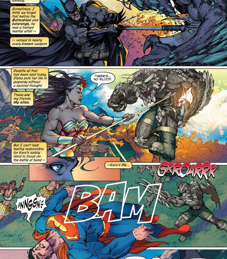 How Superman, Batman, and Wonder Woman Took On an Army of Doomsdays
