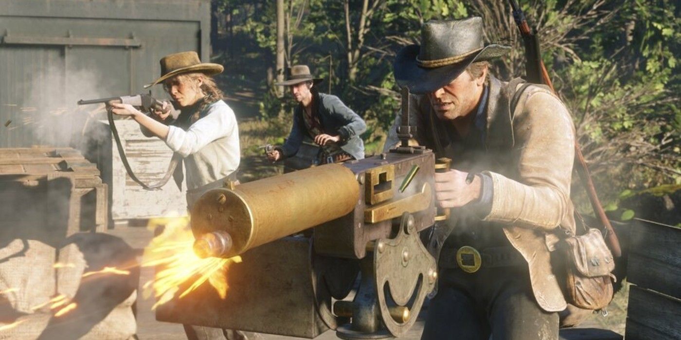 Every Red Dead Redemption Gun Wasn't In RDR2 | Screen Rant