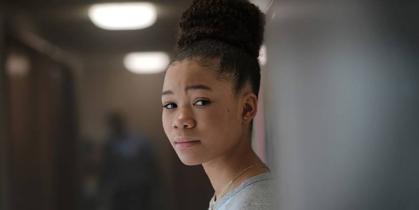 A sad Gia after seeing her crush with another girl in school in Euphoria