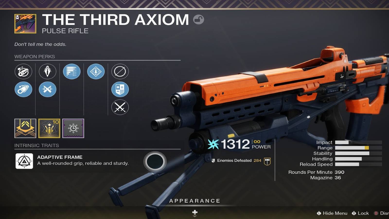 How to Get the Third Axiom Pulse Rifle in Destiny 2 (& God Roll)