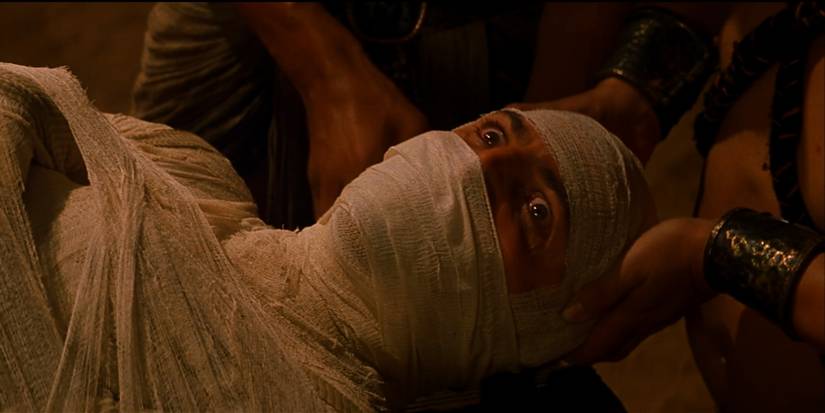 10 Harsh Realities Of Rewatching The Mummy, 27 Years Later 5 Imhotep being mummified alive in The Mummy 1999
