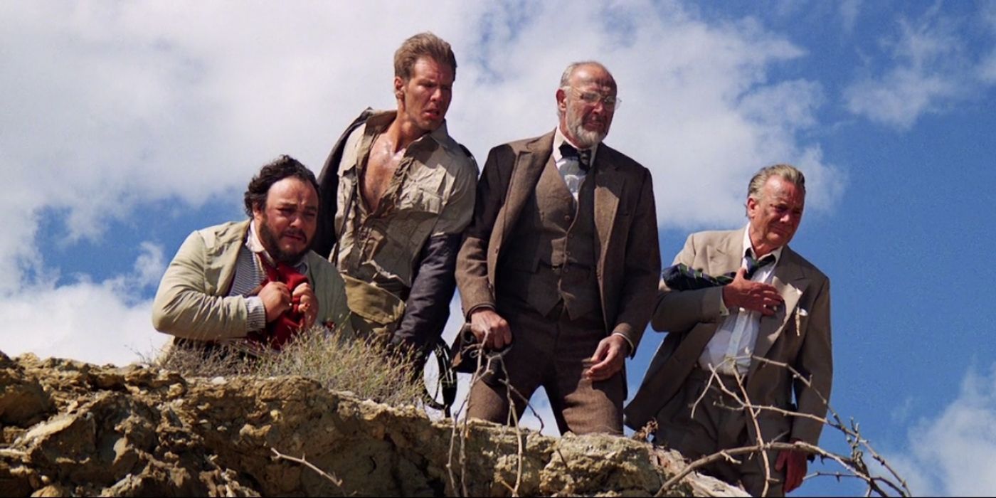 Indiana Jones and the Last Crusade Cliff Scene