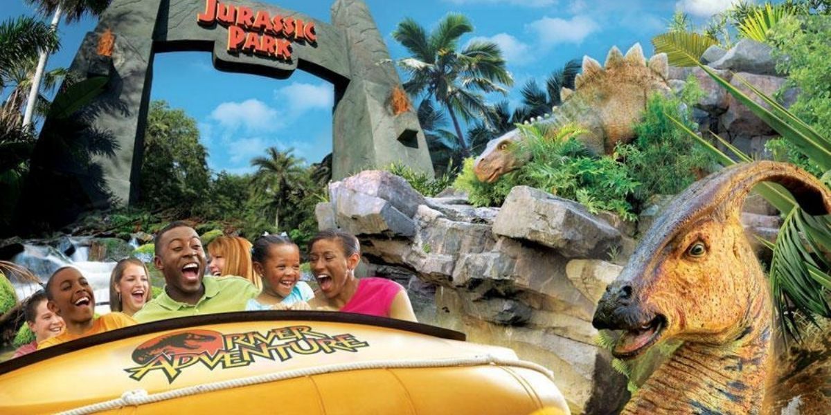Jurassic Park River Adventure Ride Universal Studios