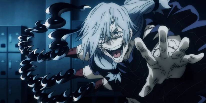 Mahito avec des lames pour armes